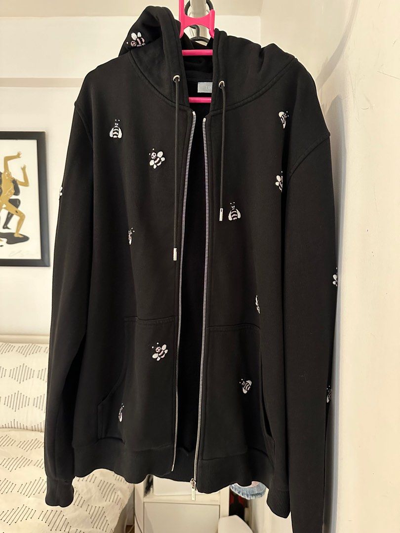 Dior x Kaws Bees Zip Up Sweater Carousell