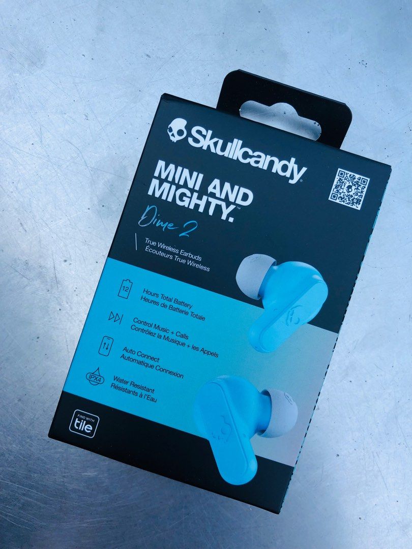 EARBUDS SKULLCANDY MINI AND MIGHTY DIME 2 (Category: Headphones & Headsets) located in Legazpi City. Submitted by albay.hype.shop (Listing ID 1293422360, Image 2). Description: 🔥SALE!🔥 SKULLCANDY MINI AND MIGHTY DIME 2 1,250 ONLY SUPREME SOUND!🔊🔊🔊 BRANDNEW LEGIT GCASH MOP JNT/LBC.