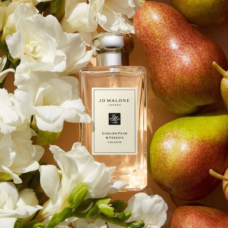 English Pear & Freesia Jo Malone Perfume 100ml, Beauty & Personal Care,  Fragrance & Deodorants on Carousell