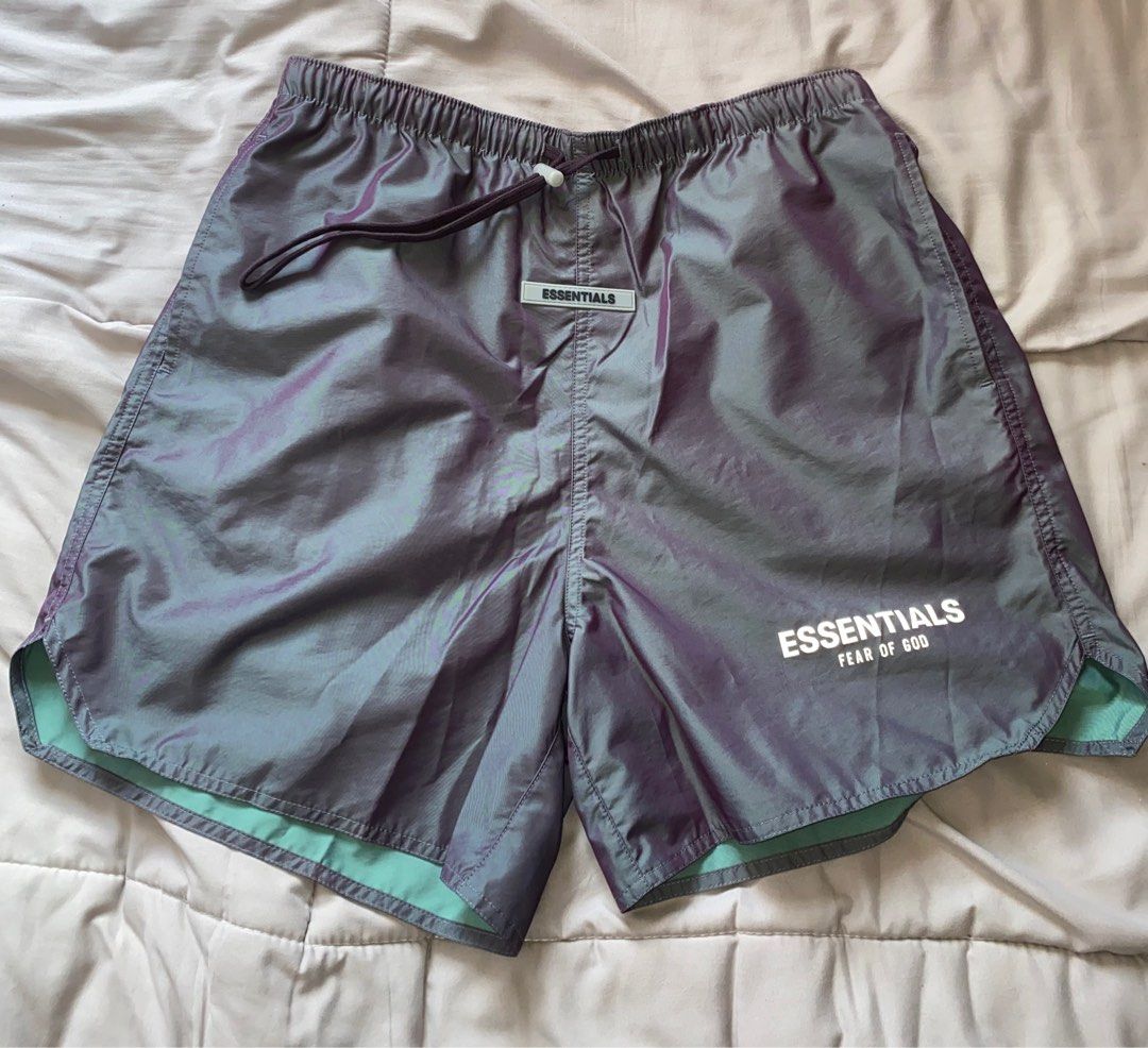 Essentials Iridescent Nylon Running Shorts