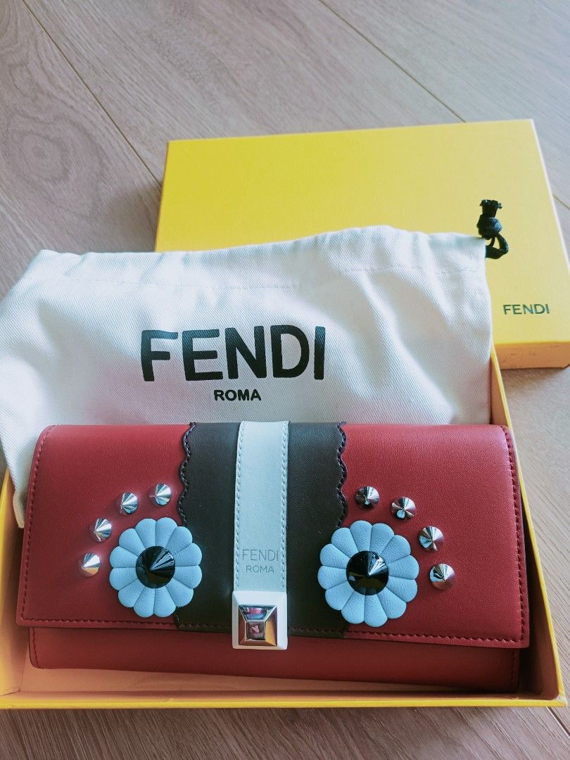 Fendi New Eyes Flap Wallet