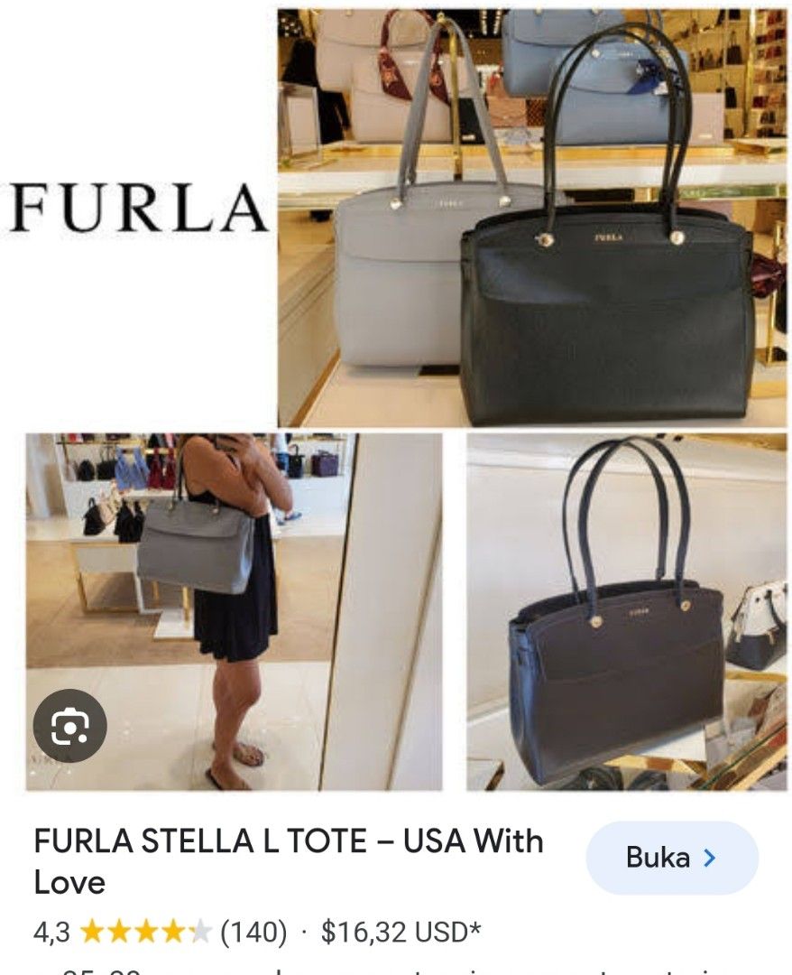 Furla stella tote 2025