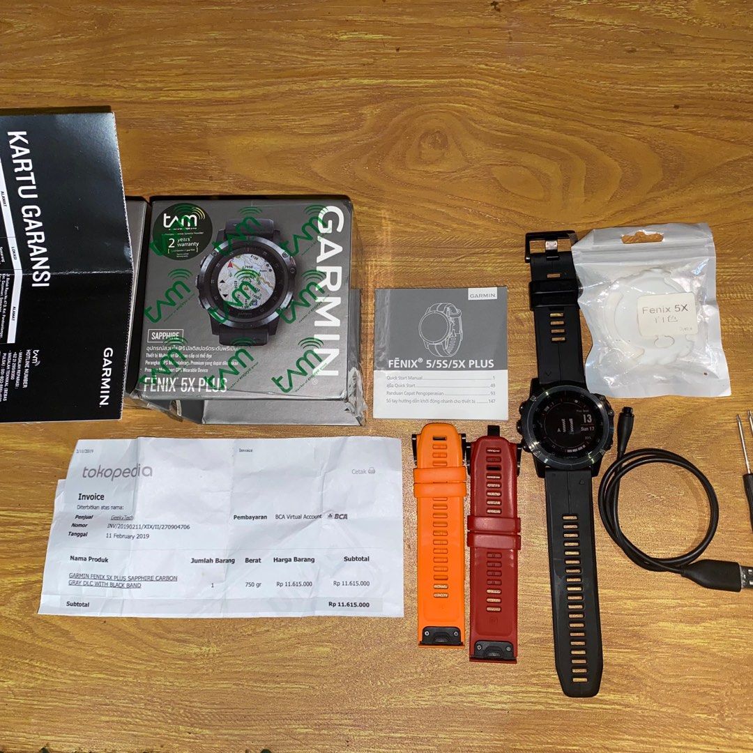 5x Sapphire Garmin Fenix 5x Plus Harga Garmin Fenix 5x Sapphire