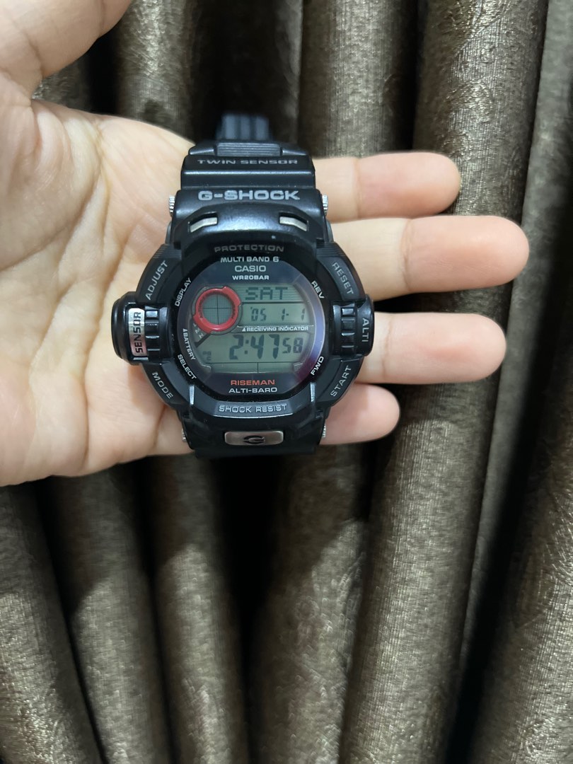 Gshock Riseman GW-9200, Men's Fashion, Watches & Accessories, Watches ...