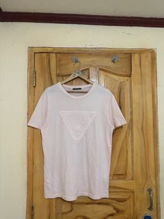 GUESS LIGHT PINK TEE (AUTHENTIC)