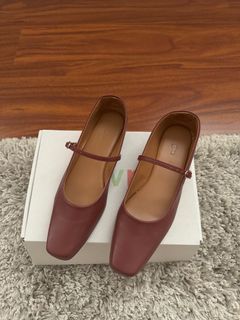GVN Mary Janes in Burgundy