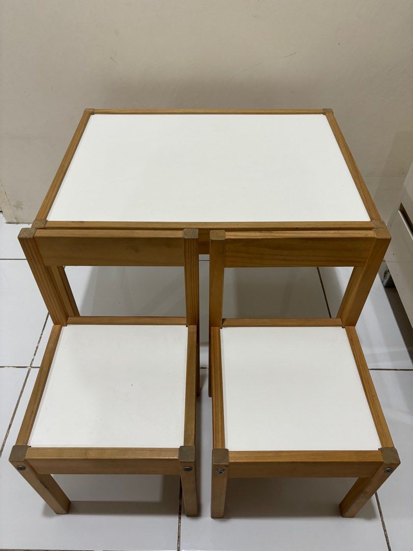 Ikea latt kids table sale