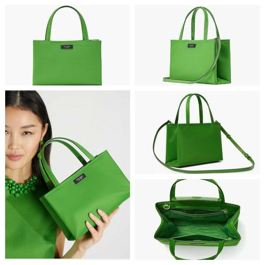 Kate spade green nylon bag clearance
