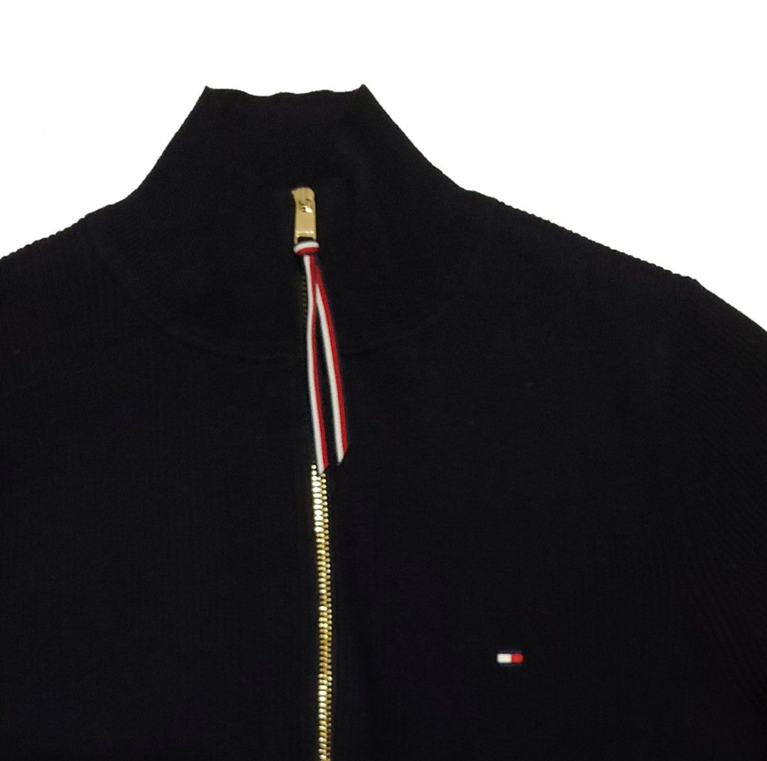 Kids Tommy Hilfiger Navy Knitting Long Sleeves Zip up Cardigan Jacket Coat Carousell