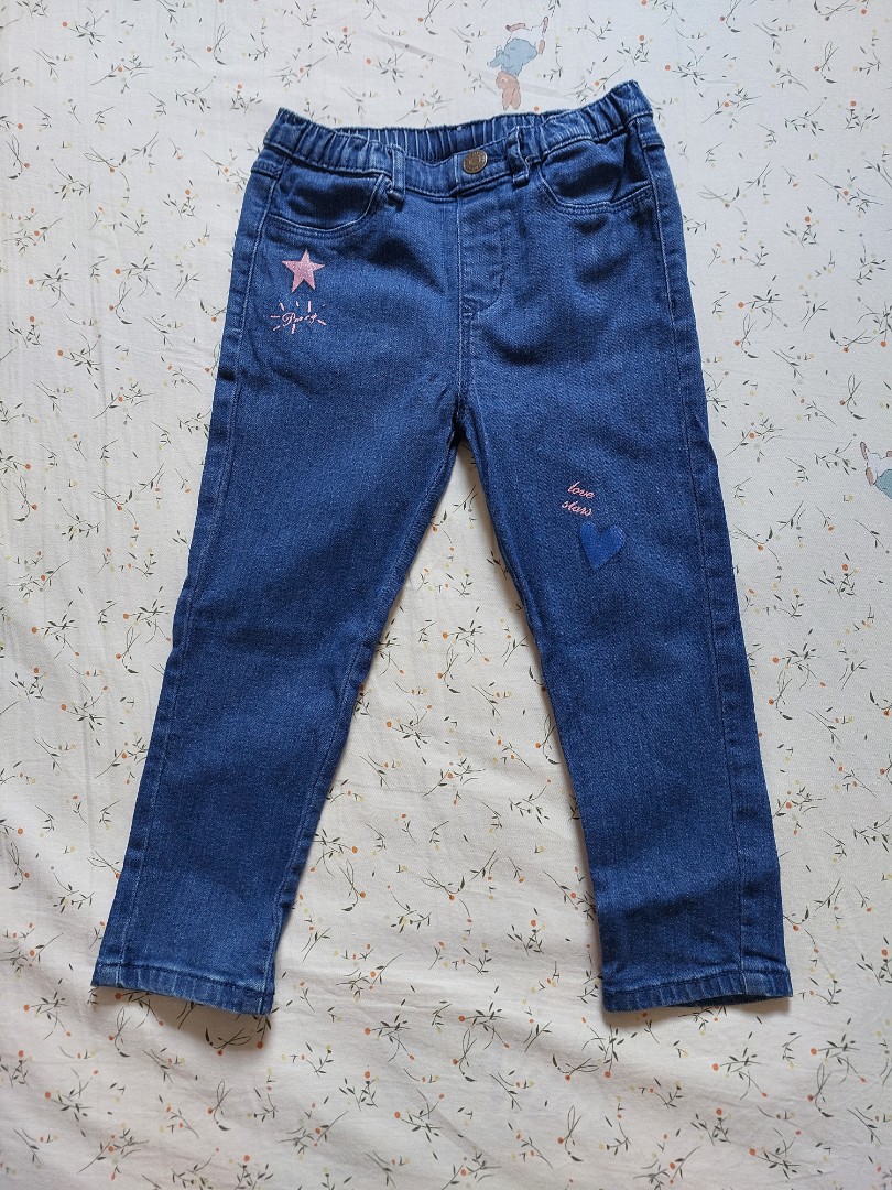 NEXT UK Skinny Denim Regular Length Jeggings, Babies & Kids, Babies & Kids  Fashion on Carousell