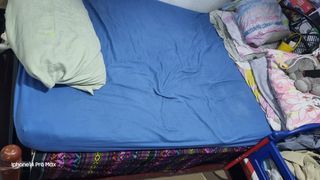 King size bed frame and mattress