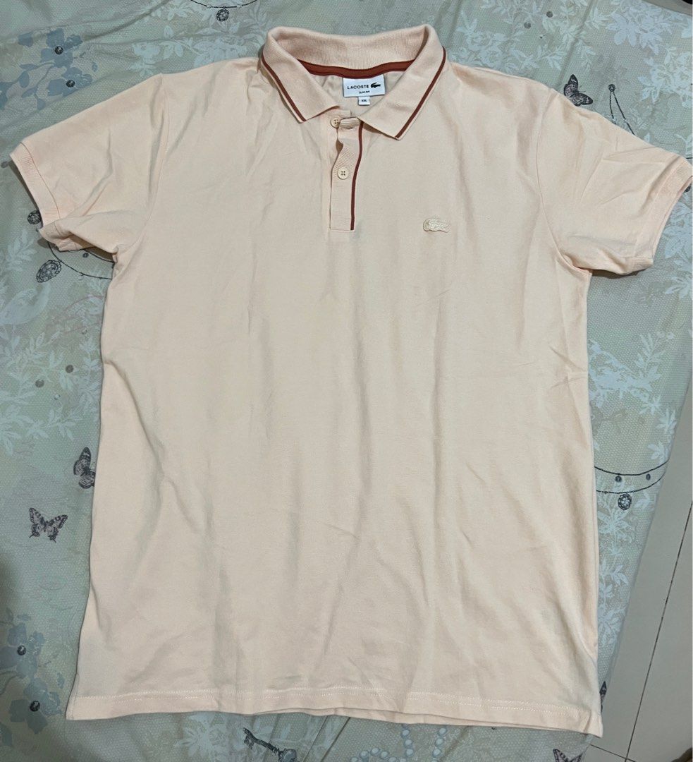 Lacoste Apricot (Category: Tshirts & Polo Shirts ) located in Pasay City. Submitted by l0cky (Listing ID 1293450799, Image 1). Description: 2XL.