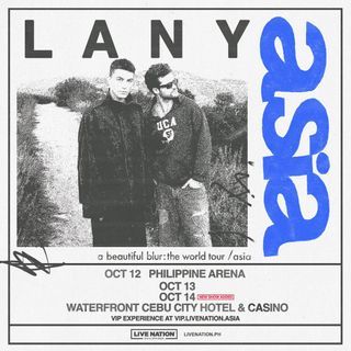 LANY A Beautiful Blur in Manila Tickets
