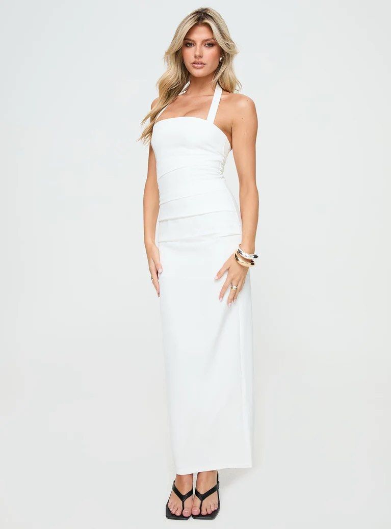Lioness 1999 White Porcelain Maxi Dress Halter Princess Polly Showpo, Women's Fashion, Dresses & Sets, Dresses on Carousell Lioness 1999 White Porcelain Maxi Dress Halter Princess Polly Showpo, Women's Fashion, Dresses & Sets, Dresses on Carousell