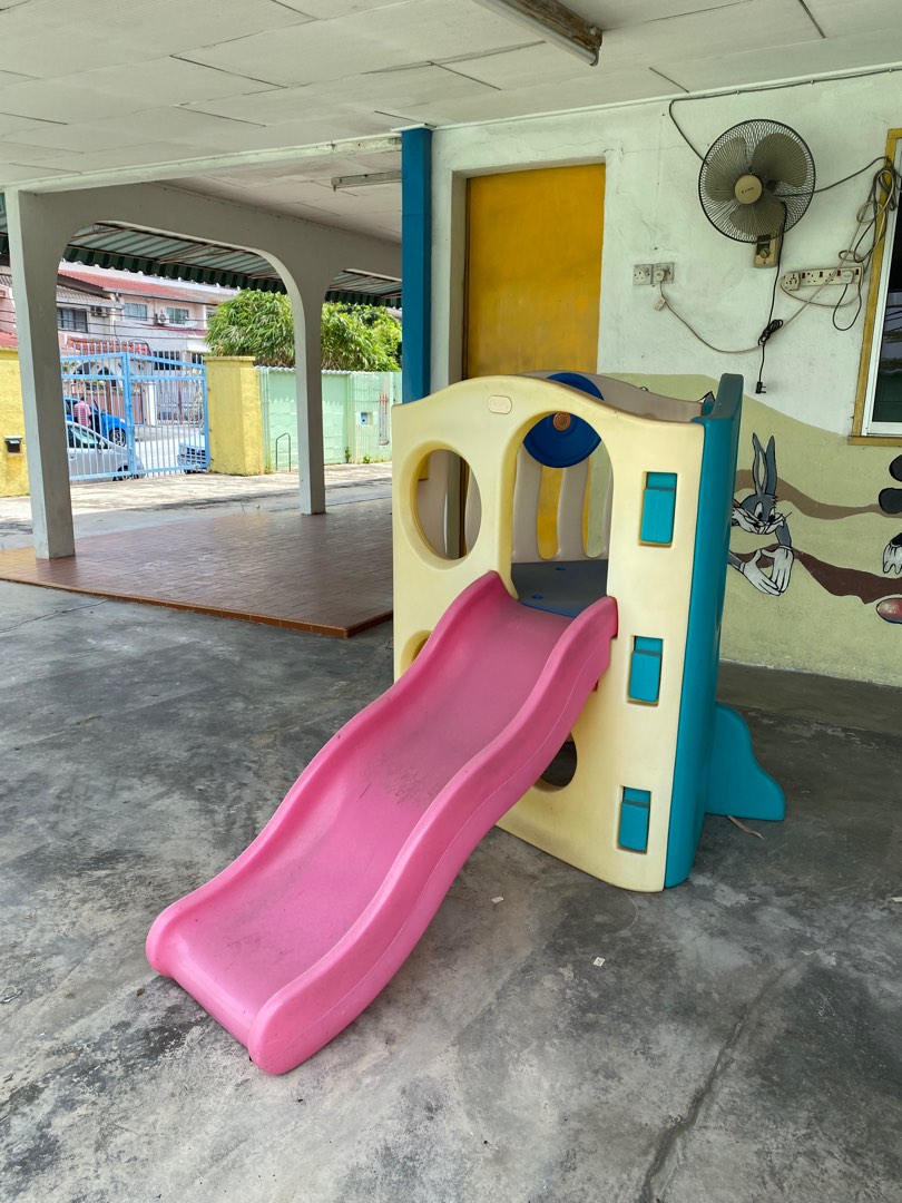 Little tikes outdoor playground slide, Babies & Kids, Infant Playtime