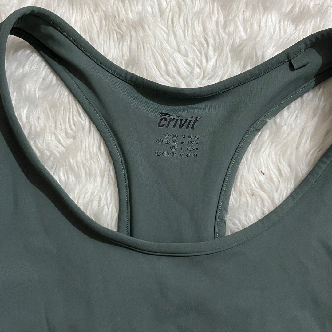 Crivit Sports Bra Non Padded -Blue