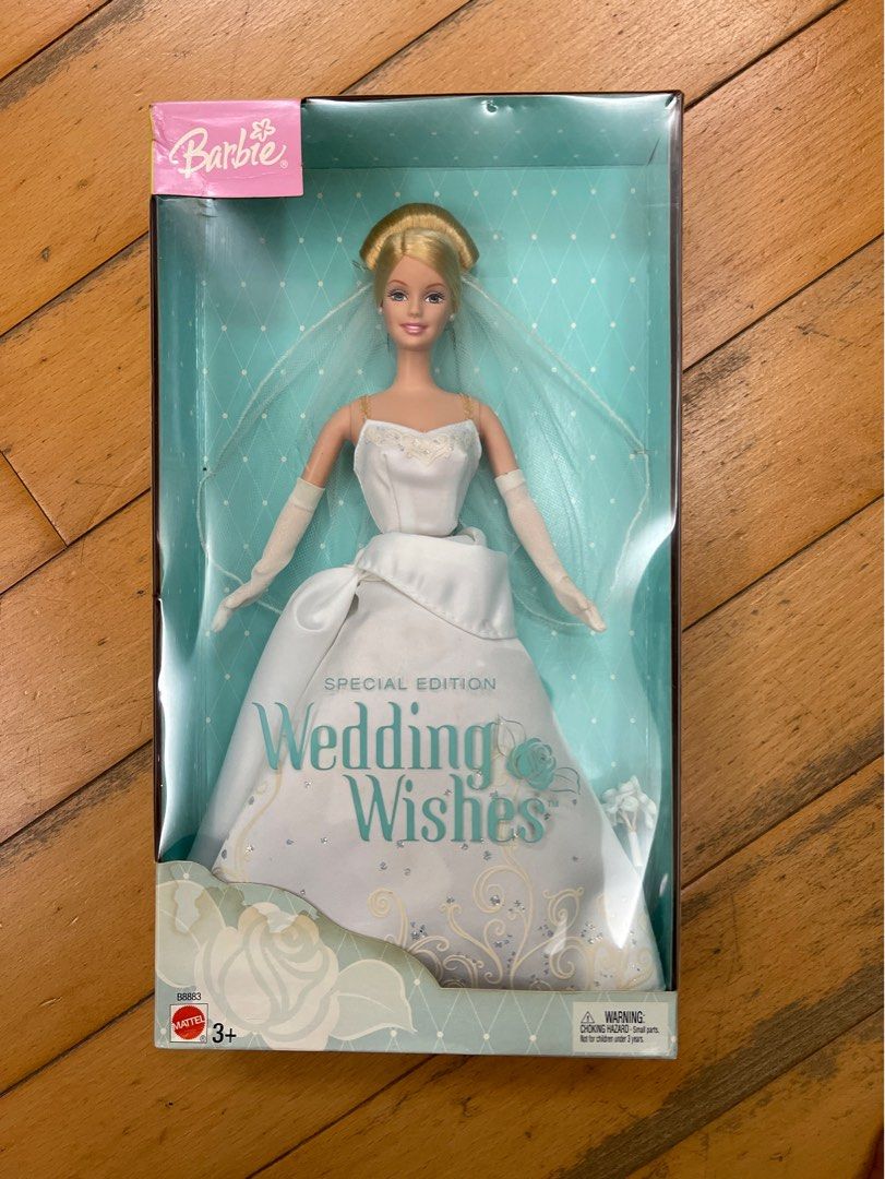 Mattel Barbie Wedding Wishes 限定, 興趣及遊戲, 玩具& 遊戲類- Carousell