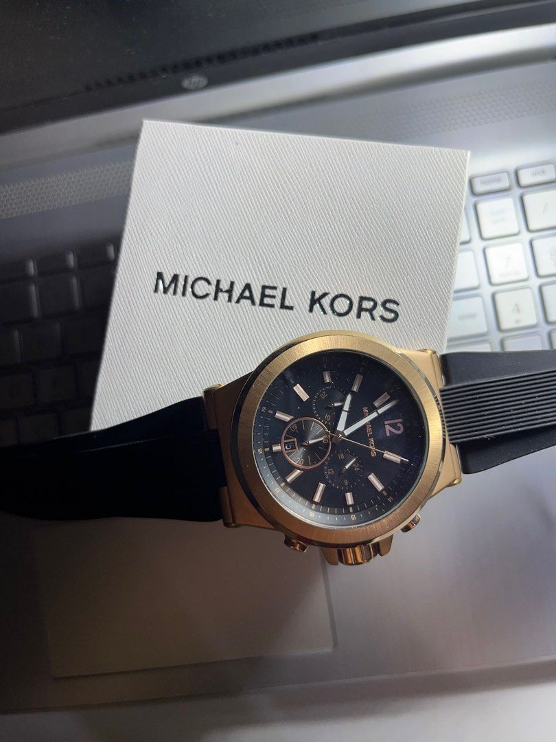 Michael Kors Chronograph MK8184 Mens Watch, Men's Fashion, Watches &  Accessories, Watches on Carousell