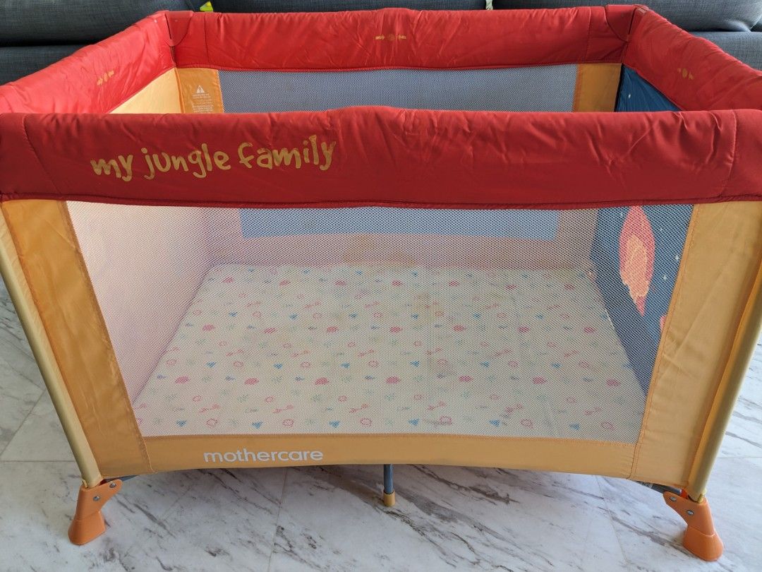 Mothercare Jungle Baby Cot Playpen