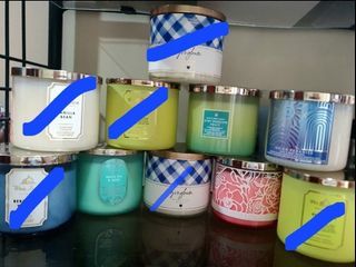 NEW ARRIVAL! BBW/White Barn 3-wick Scented Candles 411grams