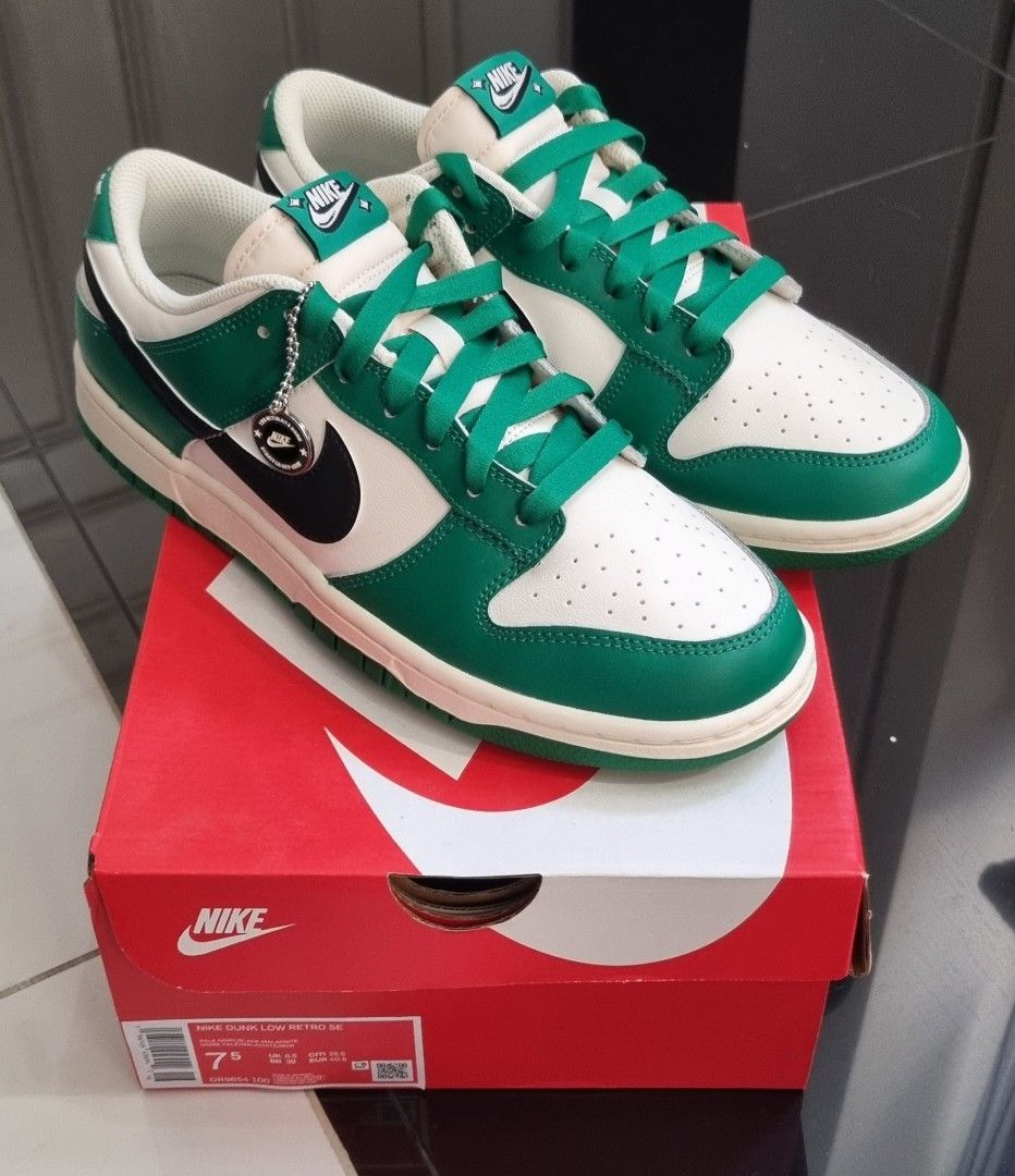 Nike Dunk Low SE Lottery Pack Malachite Green Men's Fashion