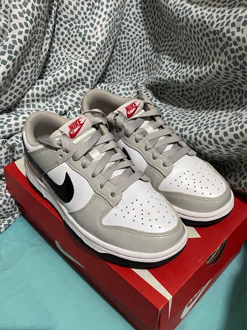 Nike Dunk Low WMNS ‘Light Iron Ore’ (Category: Sneakers) located in Makati City. Submitted by meridaaa (Listing ID 1293498605, Image 2). Description: Size 6.5 wmns! • Little to no creasing • Little to no signs of wear • Looks good as new • Last price posted • No haggling.