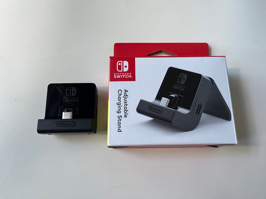 Nintendo Adjustable Charging Stand for Switch, Video Gaming