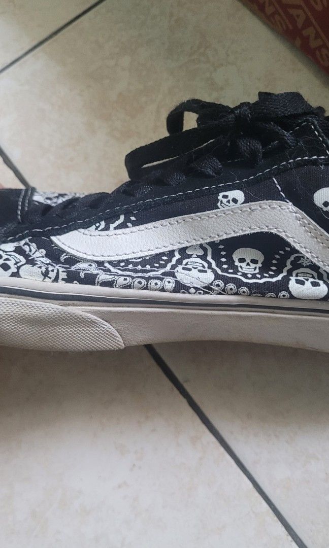 Original Vans Kids Skull Patterns