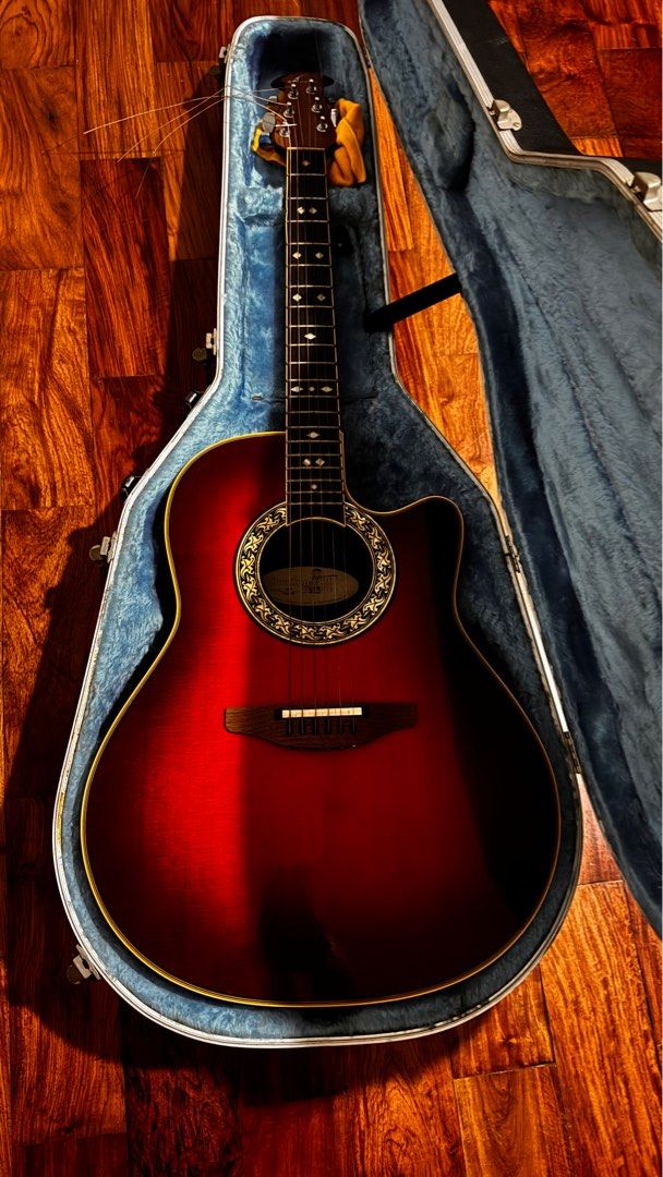 Ovation 1867 Legend Guitar (Category: Musical Instruments) located in Manila. Submitted by antiques.antiques (Listing ID 1293415114, Image 1). Description: 1867 Ovation Legend, superb condition selling because Im leaving the Country and I want to avoid the hassle to ship it. Acoustic/Electric guitar.