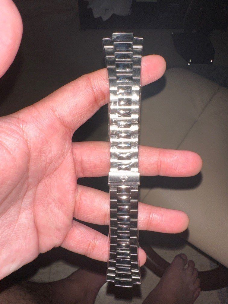 Patek Philippe Nautilus 5726 Aftermarket Stainless Steel Bracelet Men s Fashion Watches Accessories Watches on Carousell