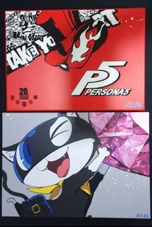 Persona 5 20th Anniv Limited Edition Box & Persona Strikers Collector's Edition [Bundle]