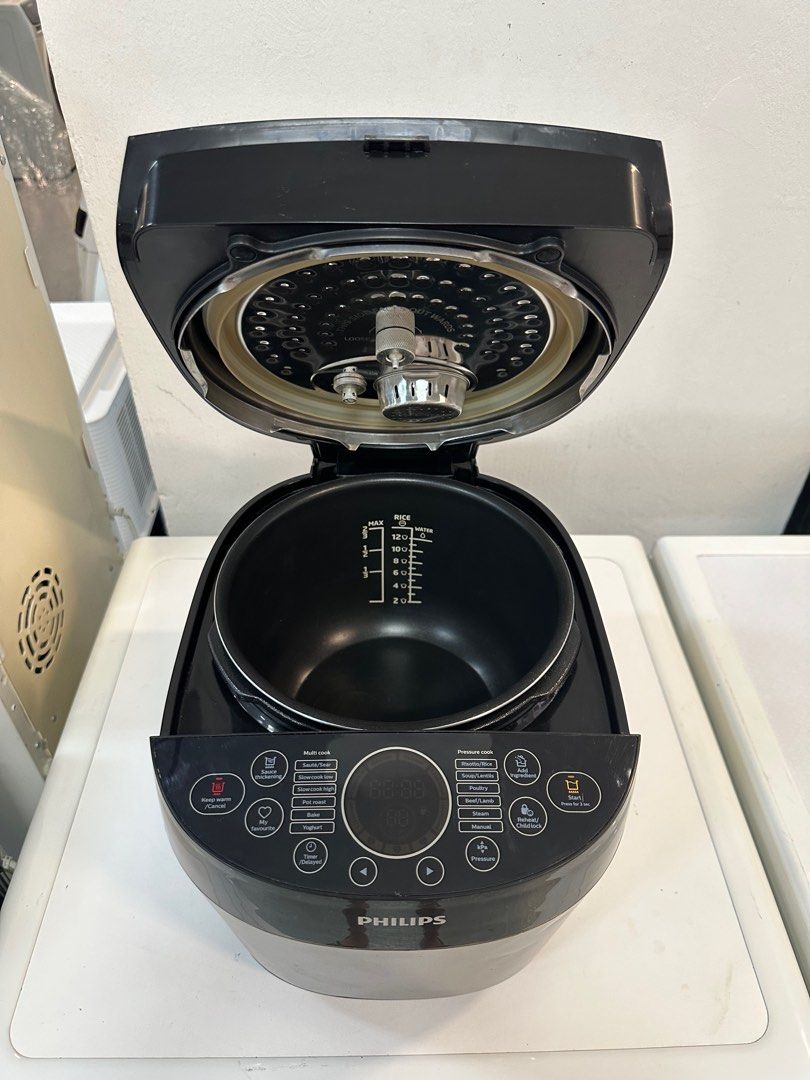 PHILIPS HD2145 ALL IN ONE MULTICOOKER 6L Condition 8 10 70 Kim 88118368 TV Home Appliances Kitchen Appliances Cookers on Carousell