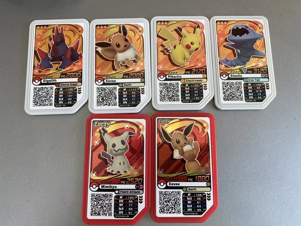 Pokmon Ga-ole 3 star and lucky card for sales, Hobbies & Toys, Toys &  Games on Carousell