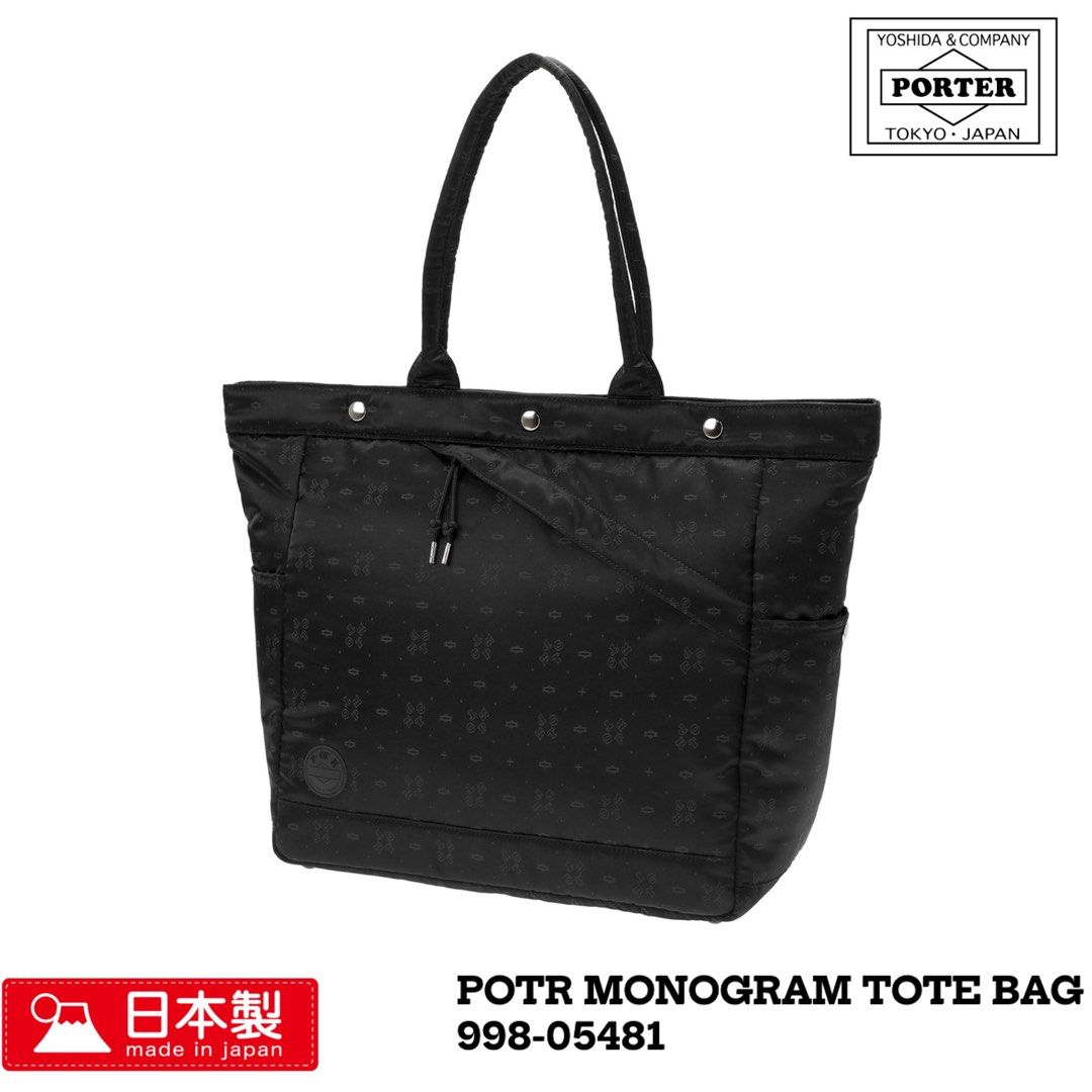PORTER 吉田日本製手提袋手袋POTR MONOGRAM TOTE BAG 998-05481, 女裝 