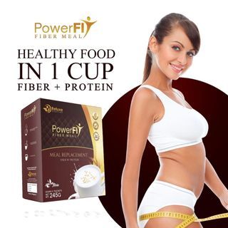 Powerfit Fiber Meal Plus Protein Craving Suppresant Meal Replacement For Weight Loss