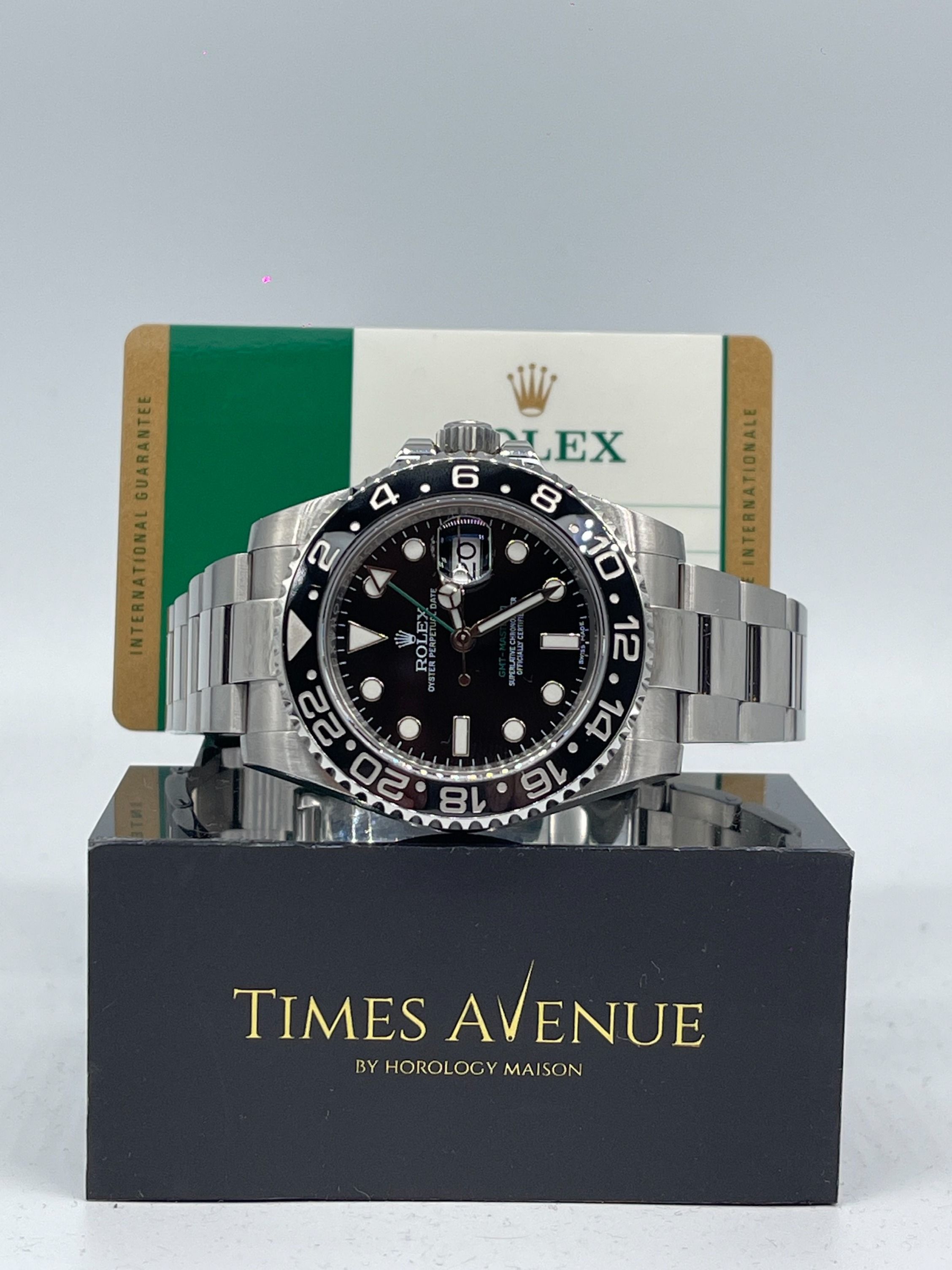 rolex gmt ii green hand