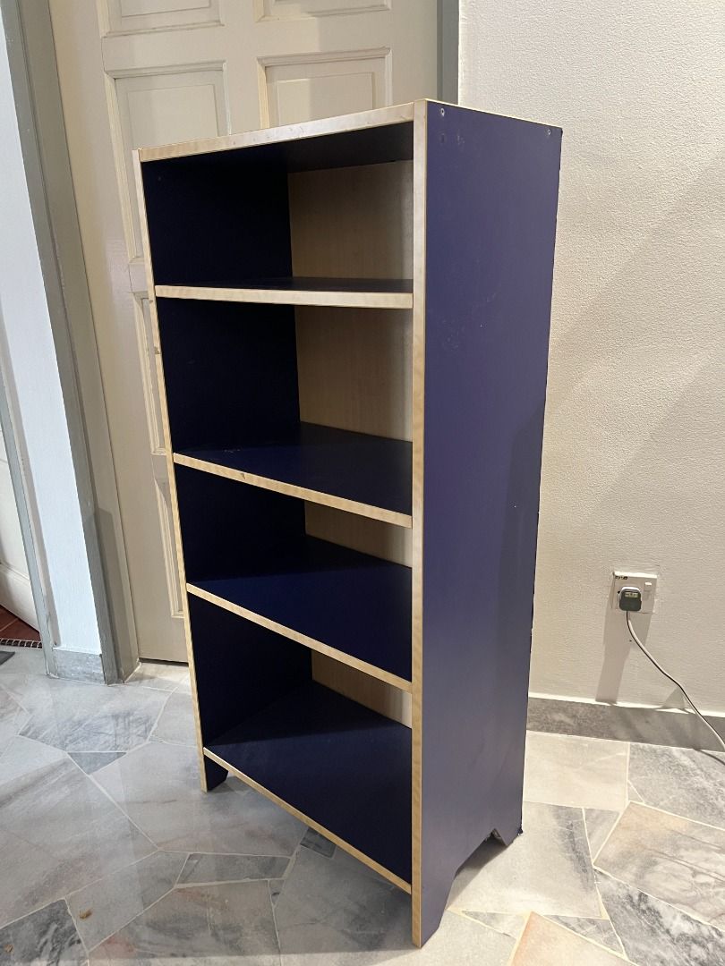 Billy bookcase dark blue discount
