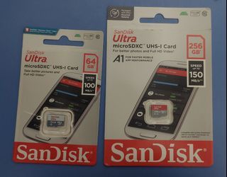 SanDisk Ultra 64GB & 256GB ORIGINAL MEMORY CARD