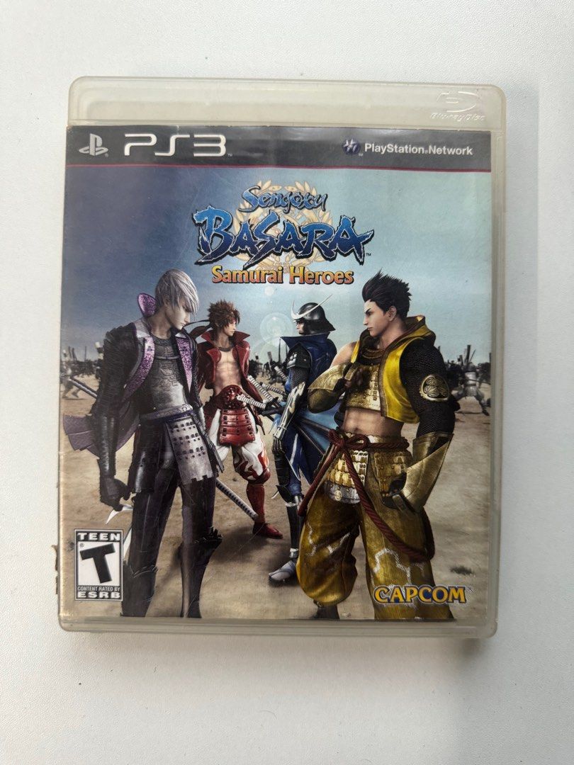 Sengoku Basara Samurai Heroes PS3 Games Video Gaming Video Games