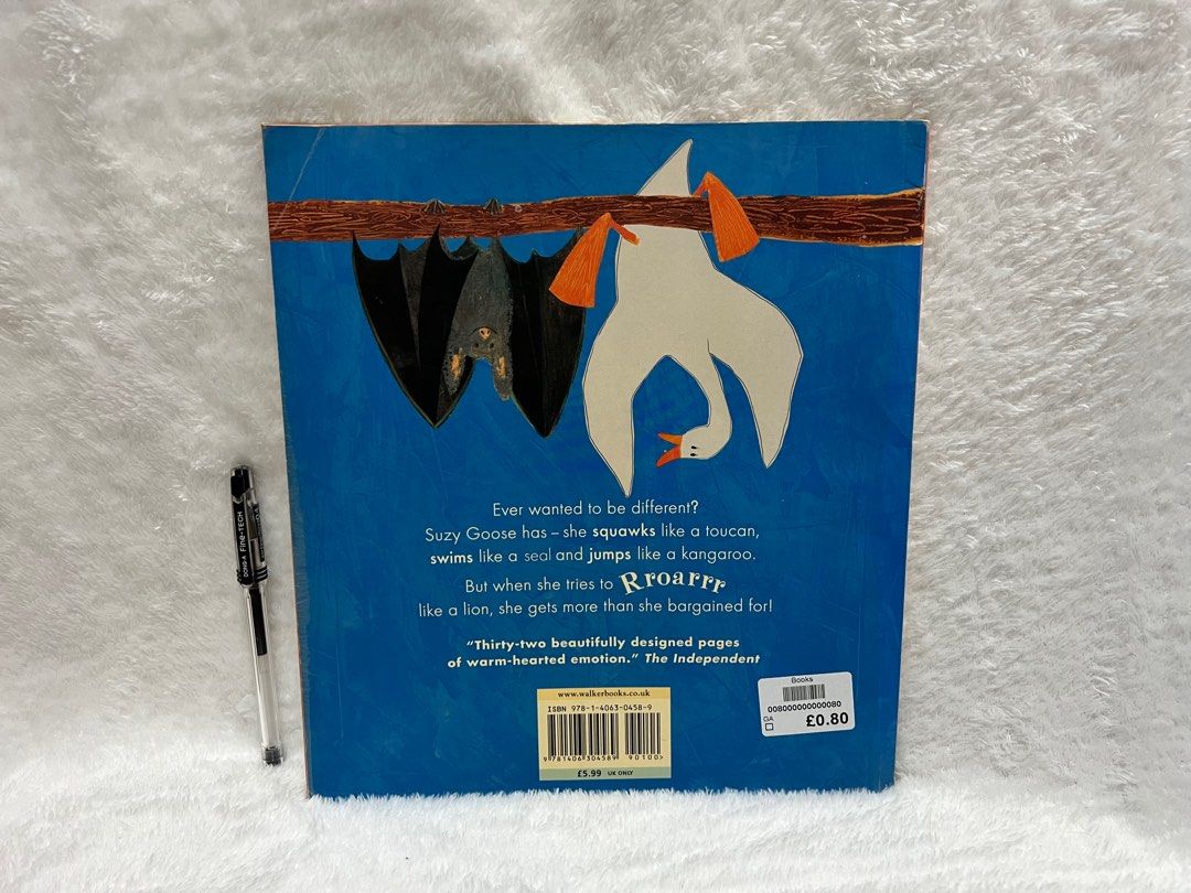 Silly Suzy Goose (Category: Children's Books) located in Quezon City. Submitted by sky_bookstore (Listing ID 1293519557, Image 2). Description: Big Paperback Book Disclaimer: We sell pre-loved books. Kindly expect that there might be minor flaws, such as shelf wear, creases and other common signs of usage. Location: Sauyo, QC.