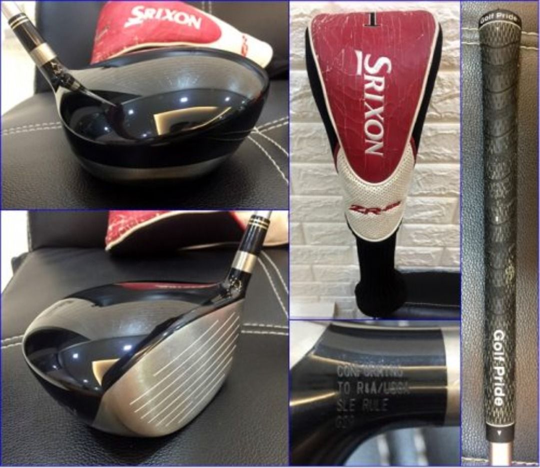 Srixon ZR-600 Golf Driver 9.5deg with Headcover (Stiff)
