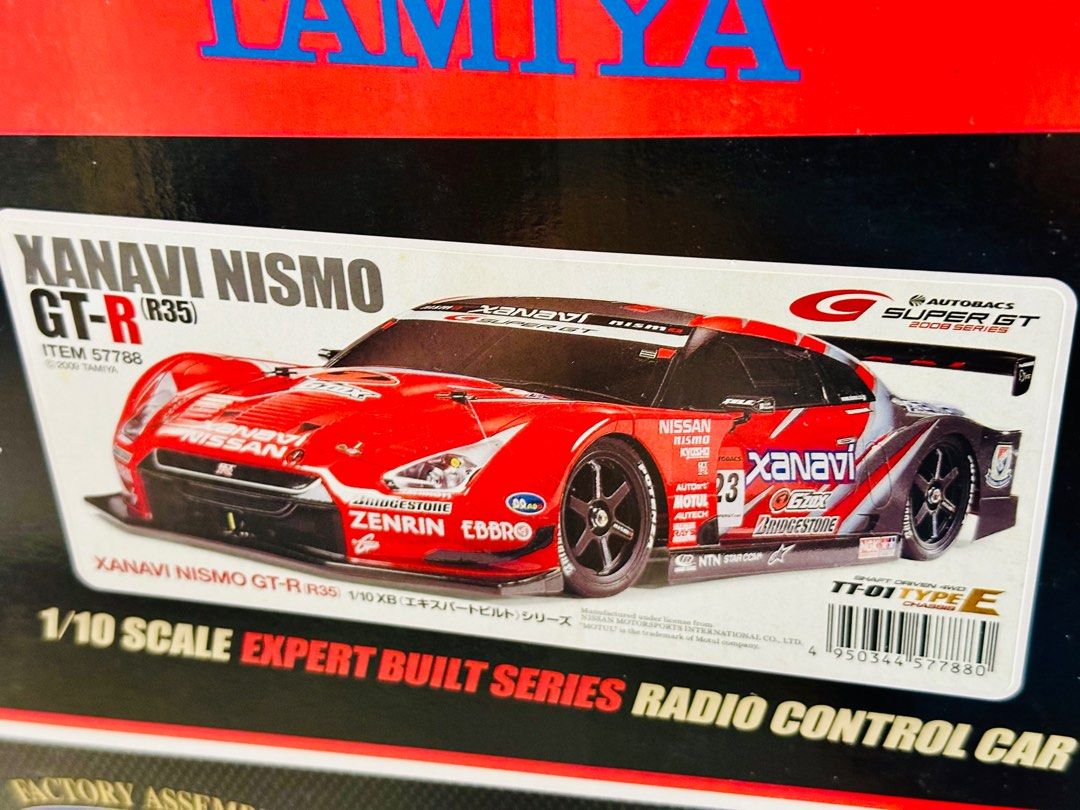 TAMIYA EXPERT BUILT2.4GMOTULAUTECH GT-R Tamiya Expert Built Rc Car