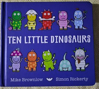Ten Little Dinosaurs  Board 9Book