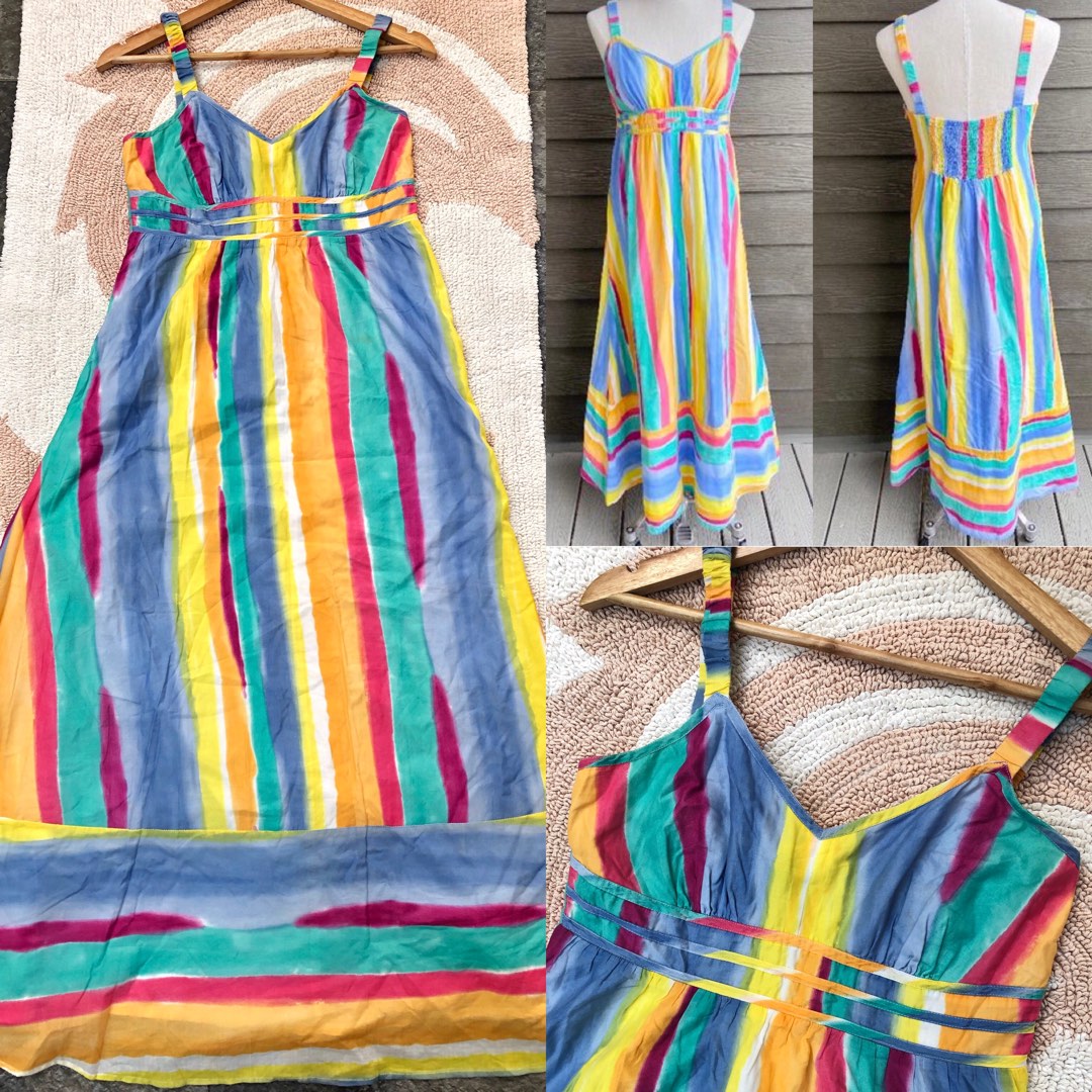 Tommy hilfiger rainbow dress top