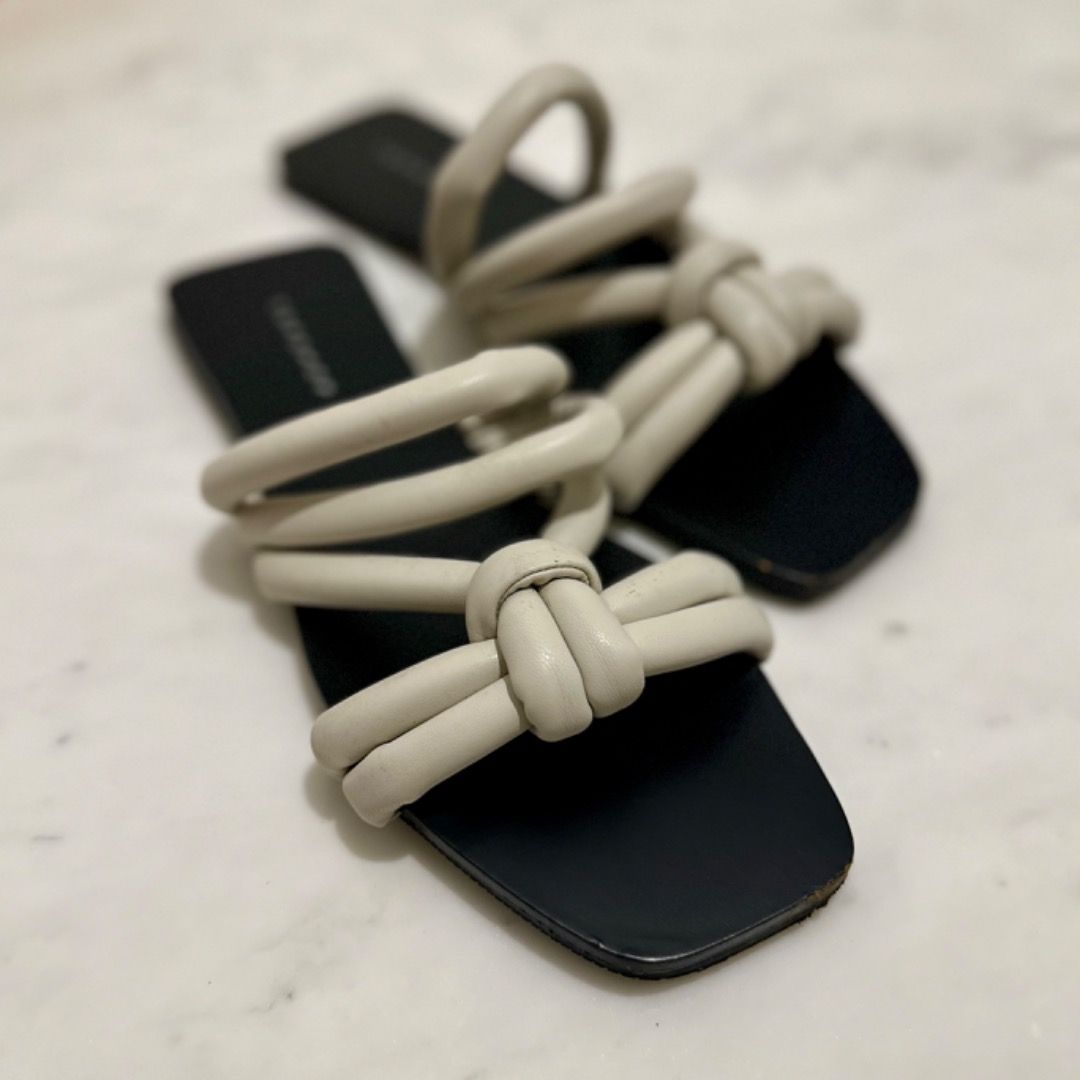 Topshop store cream sandals