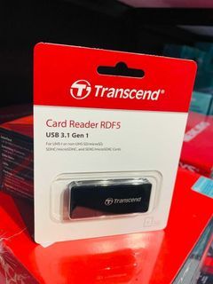 ☑Transcend RDF5 Card Reader MicroSD/SD USB 3.1 TS-RDF5K