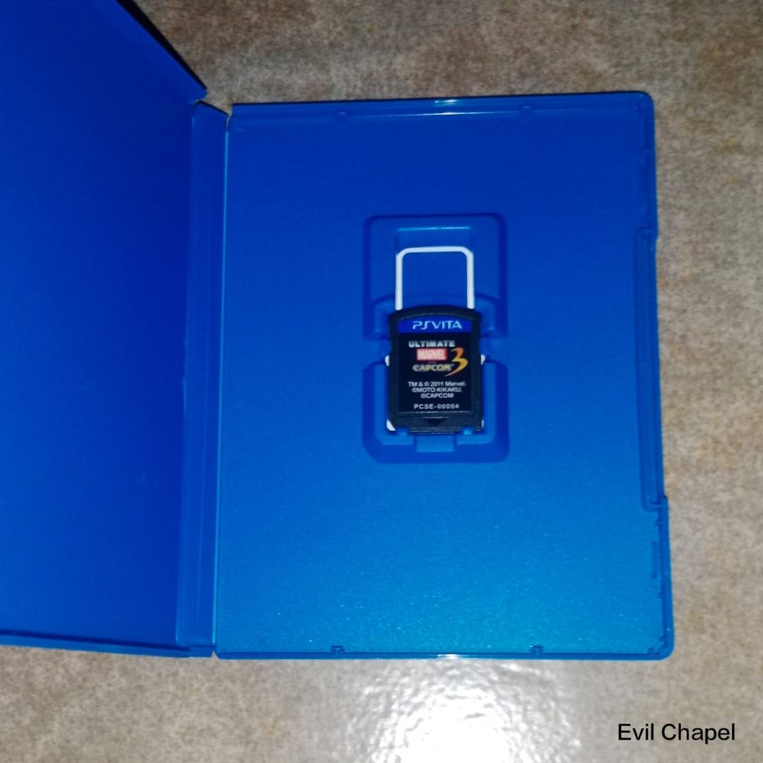 Ultimate Marvel Vs. Capcom 3 PS VITA R1 (Category: PlayStation) located in Mandaluyong City. Submitted by evilchapel (Listing ID 1293548517, Image 3). Description: FS: Ultimate Marvel Vs. Capcom 3 PS VITA R1 Payment: Bank Transfer, Meetup Meetups: SM Megamall (mornings only) .