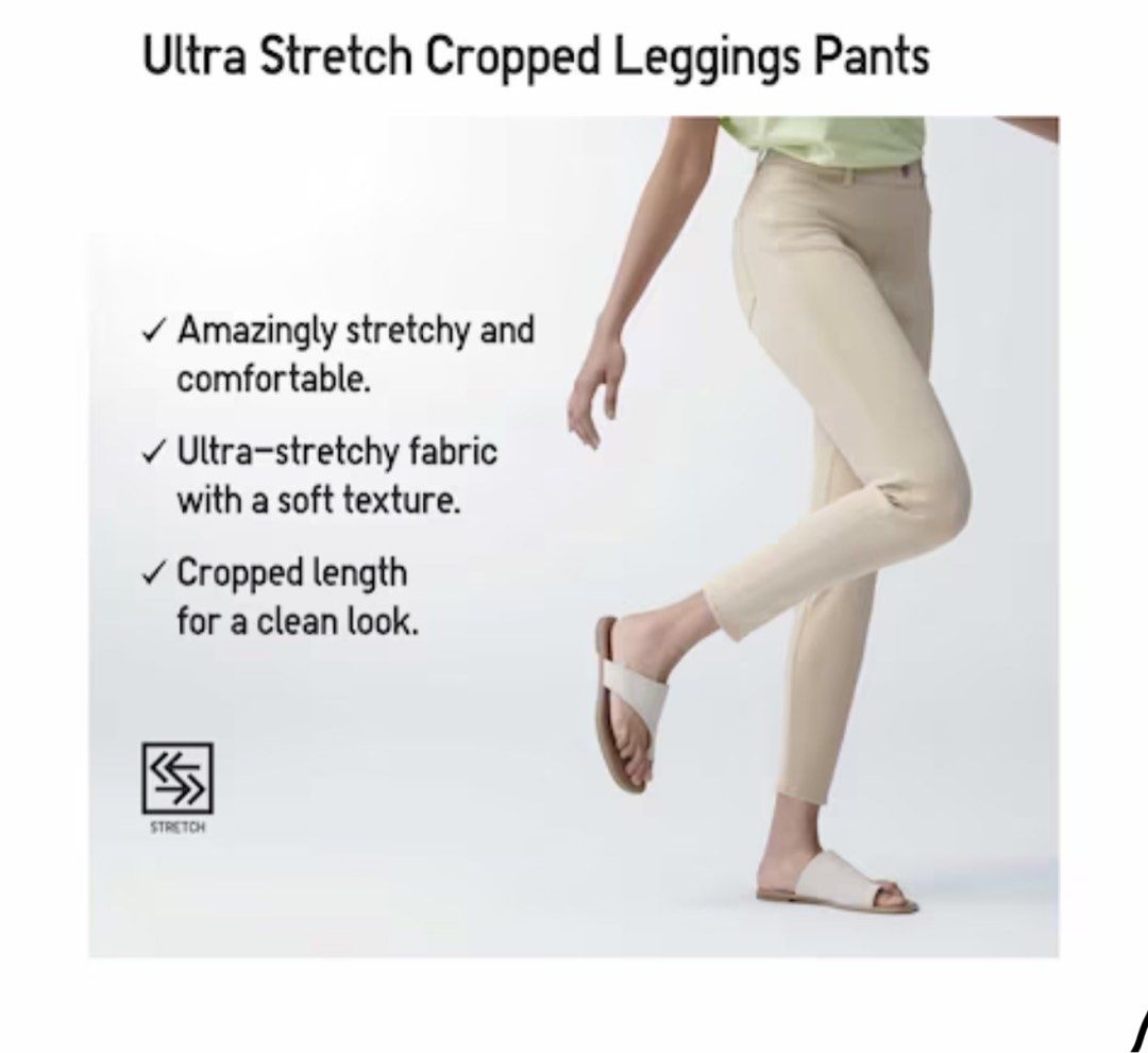 UNIQLO Ultra Stretch Leggings Pants, Women's Fashion, Bottoms, Jeans &  Leggings on Carousell
