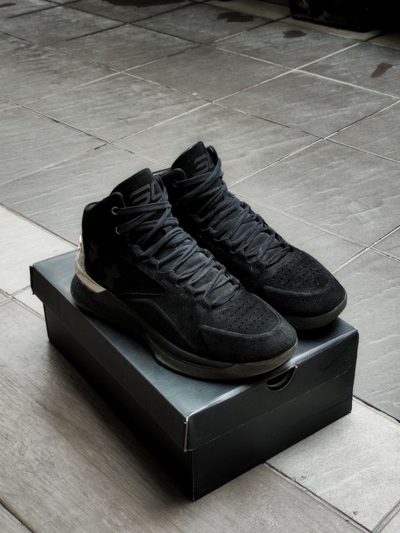 Curry 1 lux mid suede on sale