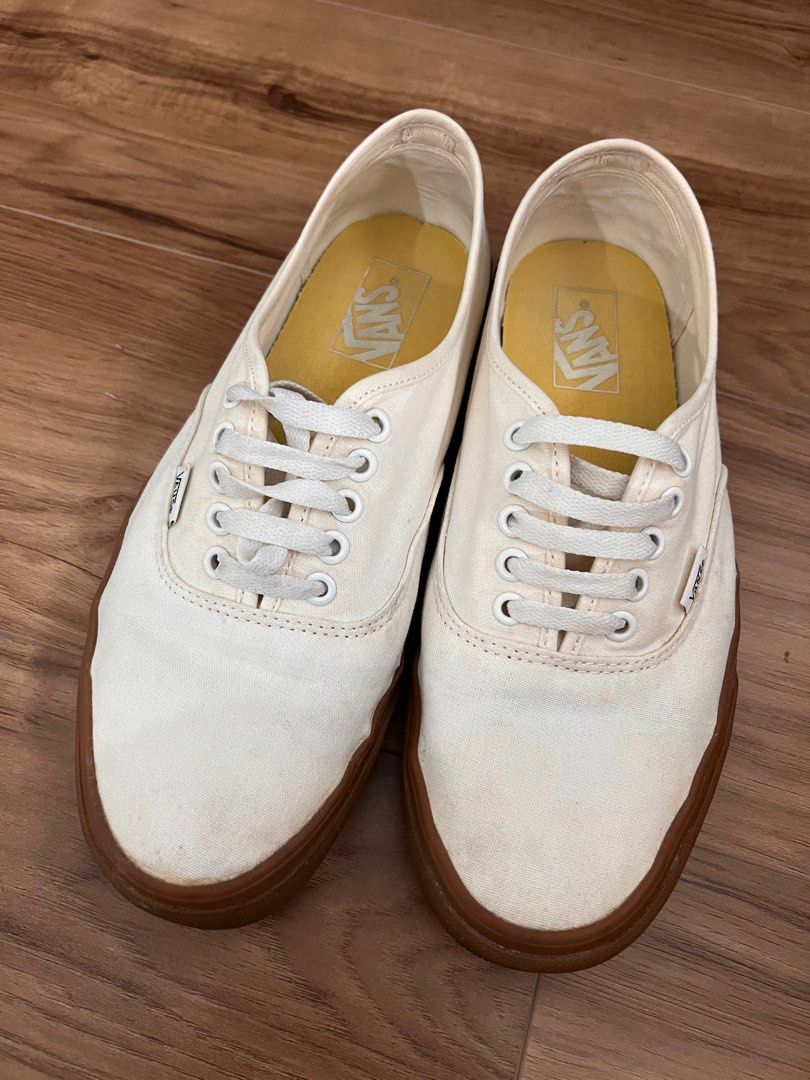 Vans cream gum sole on sale